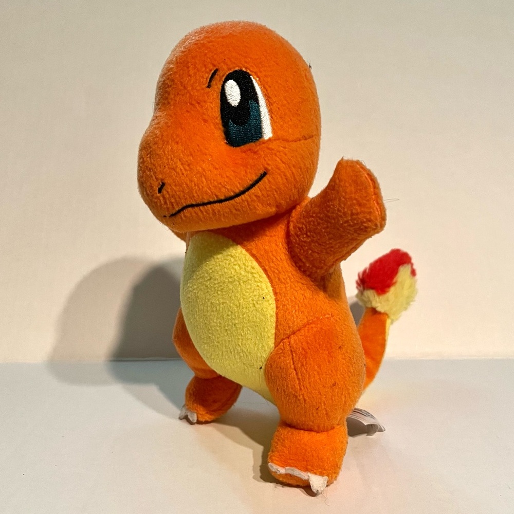 Pre-Owned Pokemon Charmander Stuffed Plush 8" Tomy 2014 Stuffed Animal Anime